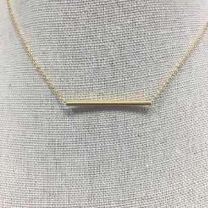 💎DAINTY GOLD BAR NECKLACE💎